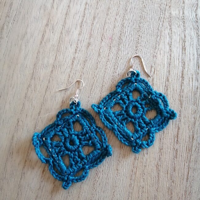 Boucles d'oreilles CAROLINE Laet-crochète