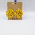 Boucles d'oreilles ALIX fait main au crochet