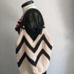 Sac base carrée TOM idée cadeau femme sac à main fait main made in France Création laet-crochete