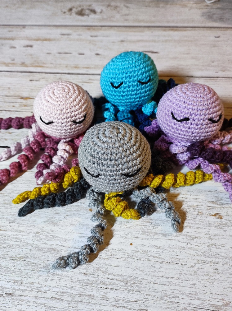 Peluche Pieuvre Laet-crochete