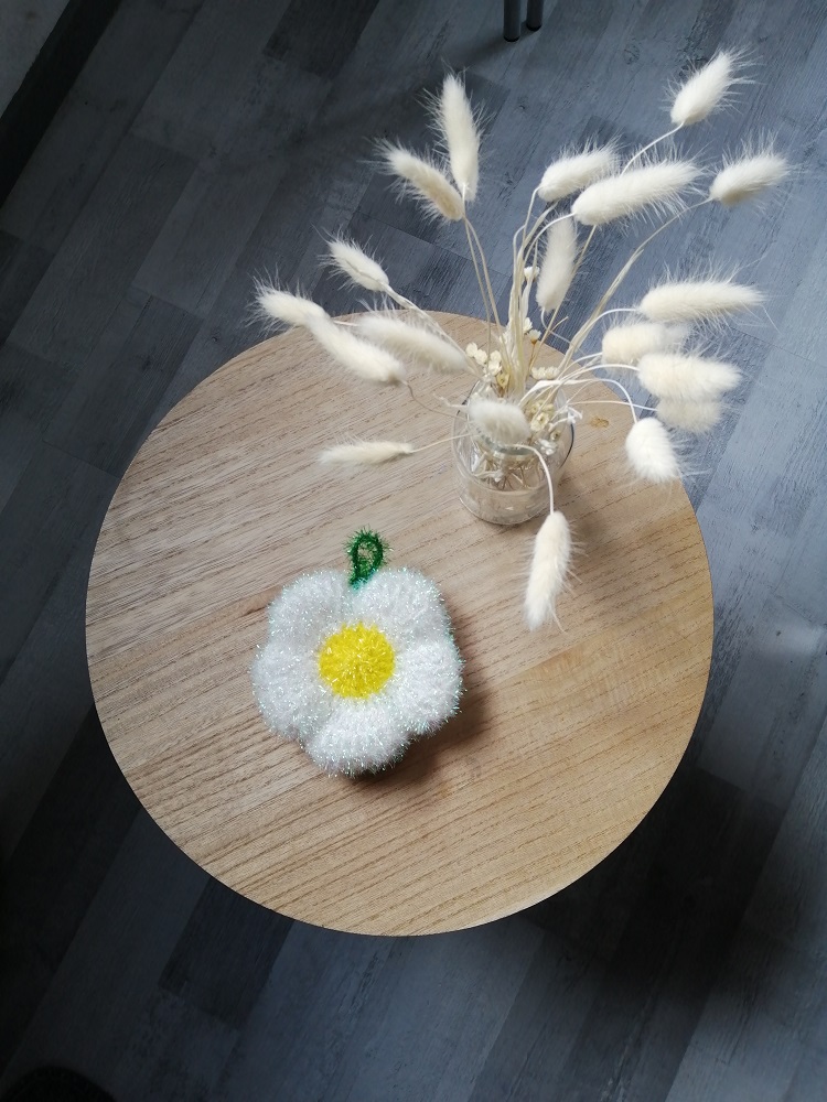 Eponge FLEUR Laet-crochète